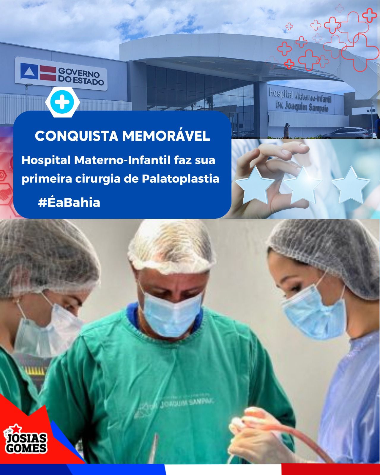Hospital Materno-Infantil Dr. Joaquim Sampaio Faz História E Realiza A Primeira Cirurgia De Palatoplastia