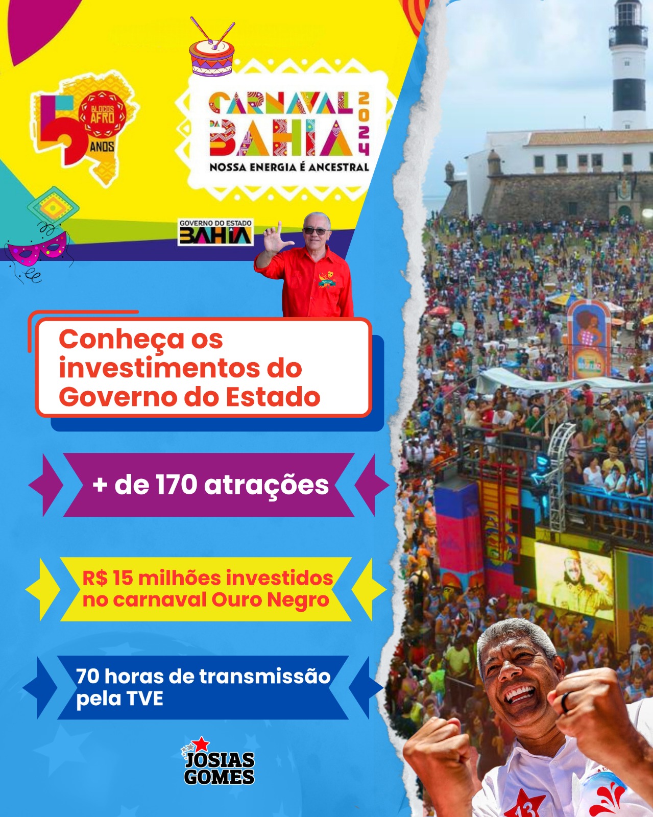 Governo Da Bahia Realiza O Maior Carnaval Do Planeta