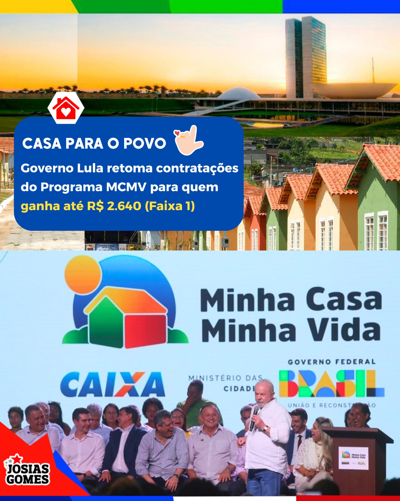 Governo Lula Vai Contratar 600 Mil Moradias Do Minha Casa, Minha Vida Para Pessoas De Baixa Renda