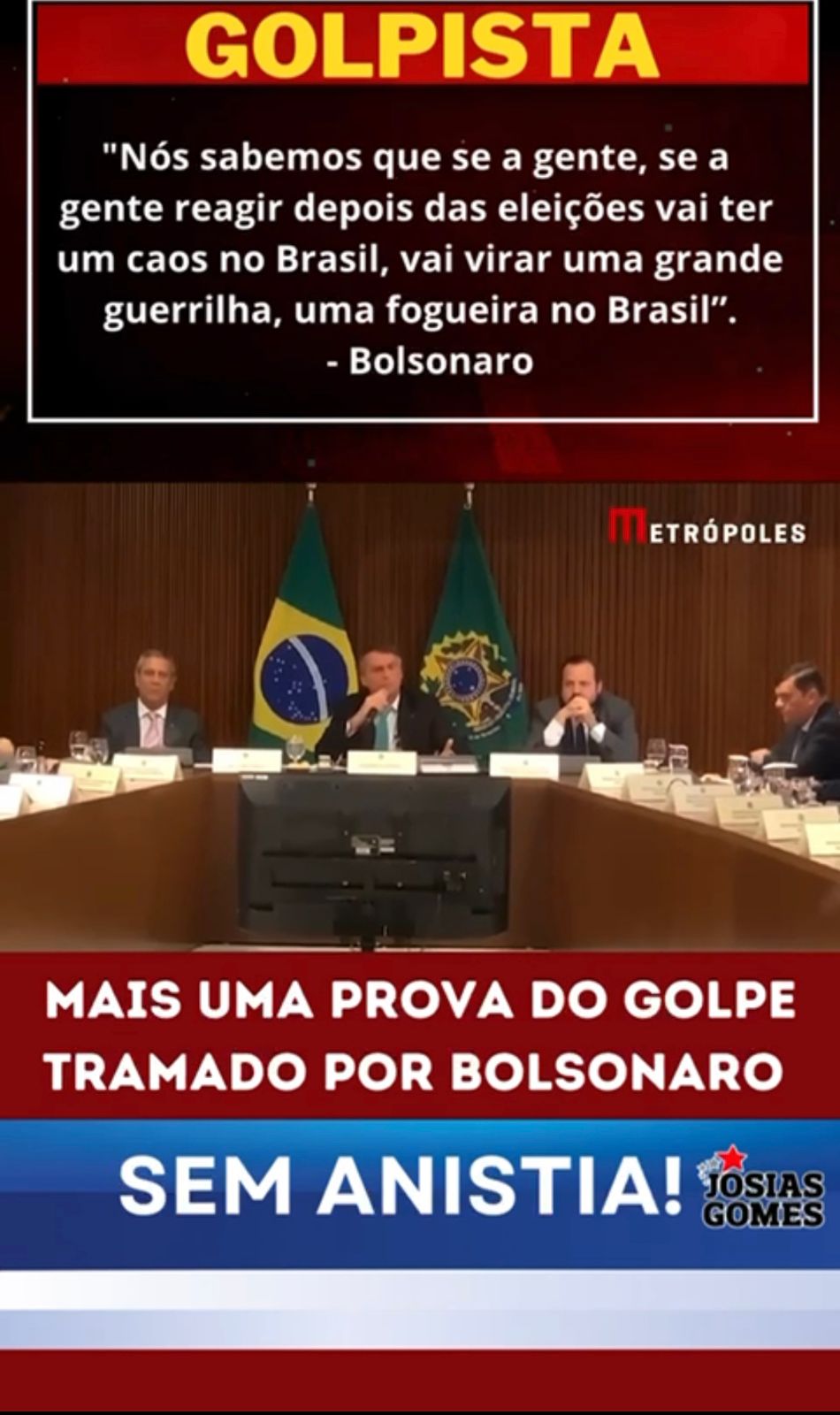Mais Uma Prova Do Golpe Tramado Por Bolsonaro!