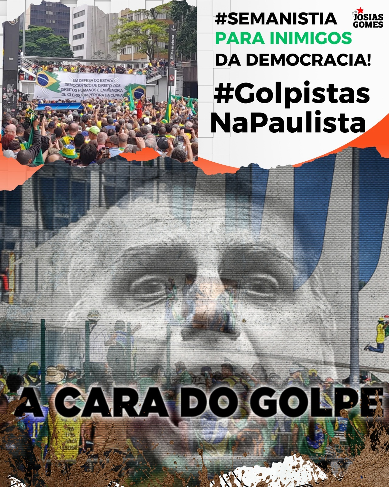 Bolsonaro Na Paulista é Mais Um Atentado Contra A Democracia