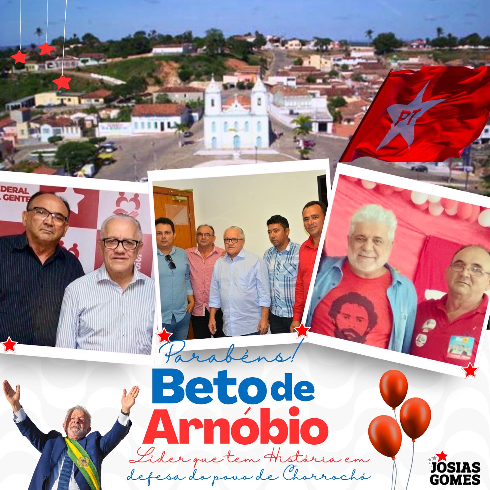 Parabéns, Companheiro E Vereador Beto De Arnóbio!
