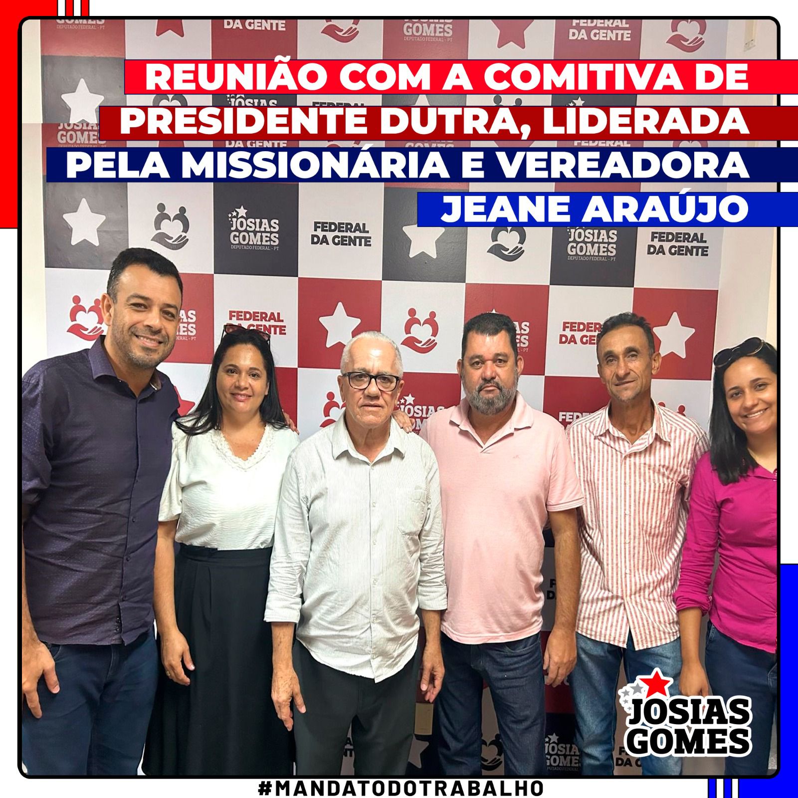 Vamos Juntos Por Presidente Dutra Com O Mandato Da Vereadora E Missionária Jeane Araújo