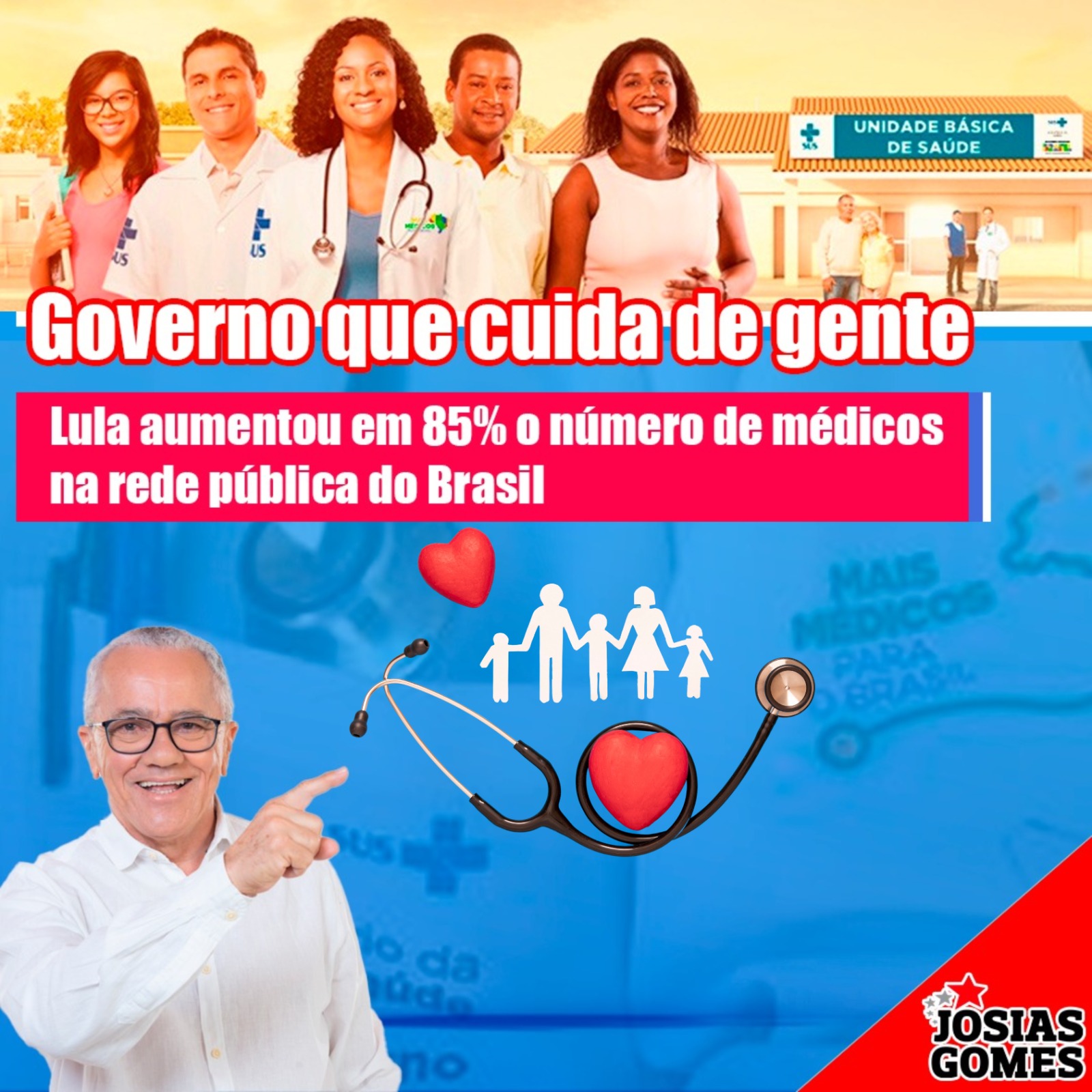 Lula Reforça O SUS Com A Contratação De Médicos Para Atender Os Brasileiros