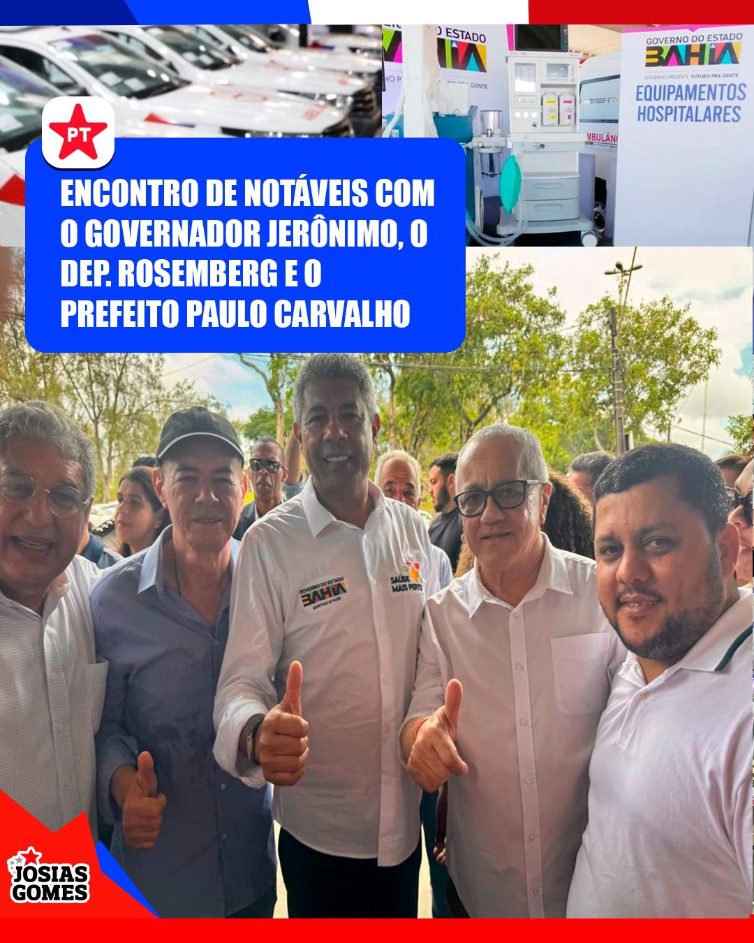 Paulo Carvalho é O Prefeito Que Tem Prestígio Com Grandes Lideranças Da Bahia