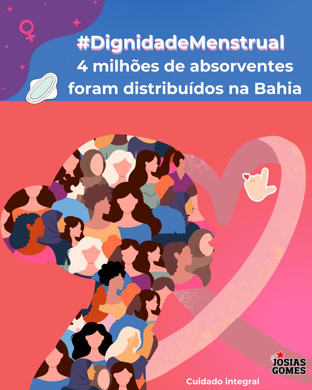 O Programa Dignidade Menstrual Atende Milhares De Mulheres Na Bahia