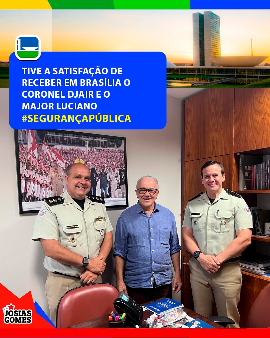 Contribuir Com A Segurança Pública Da Bahia é Uma Das Missões Do Meu Mandato!