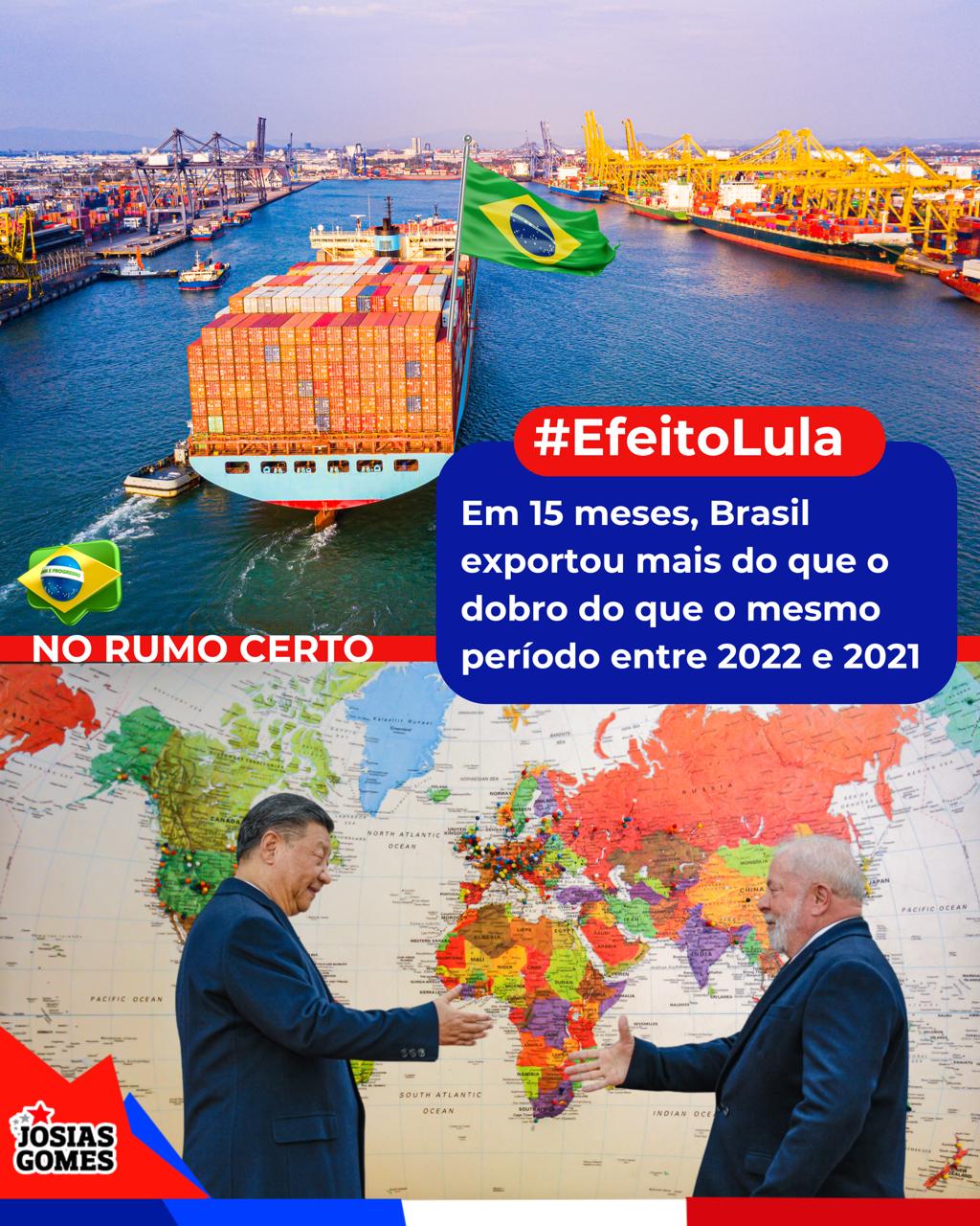 Com Lula Presidente Brasil Dobra As Exportações