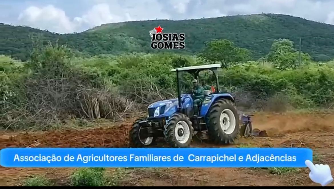 Beneficiamos Associação De Agricultores Familiares – Carrapichel Com Trator E Implementos Agrícolas