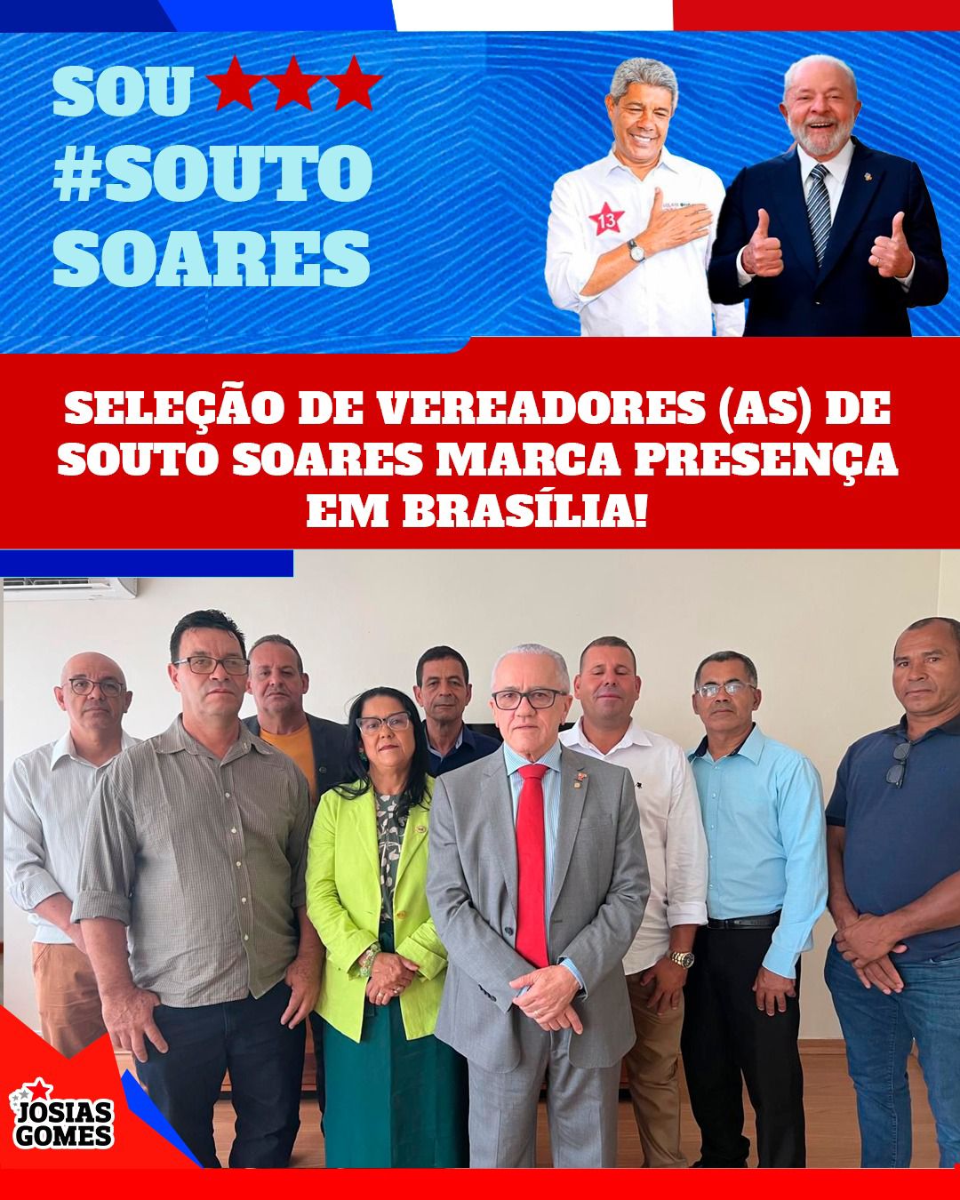 Vereadores (as) De Souto Soares Participam Da Marcha Dos Vereadores!