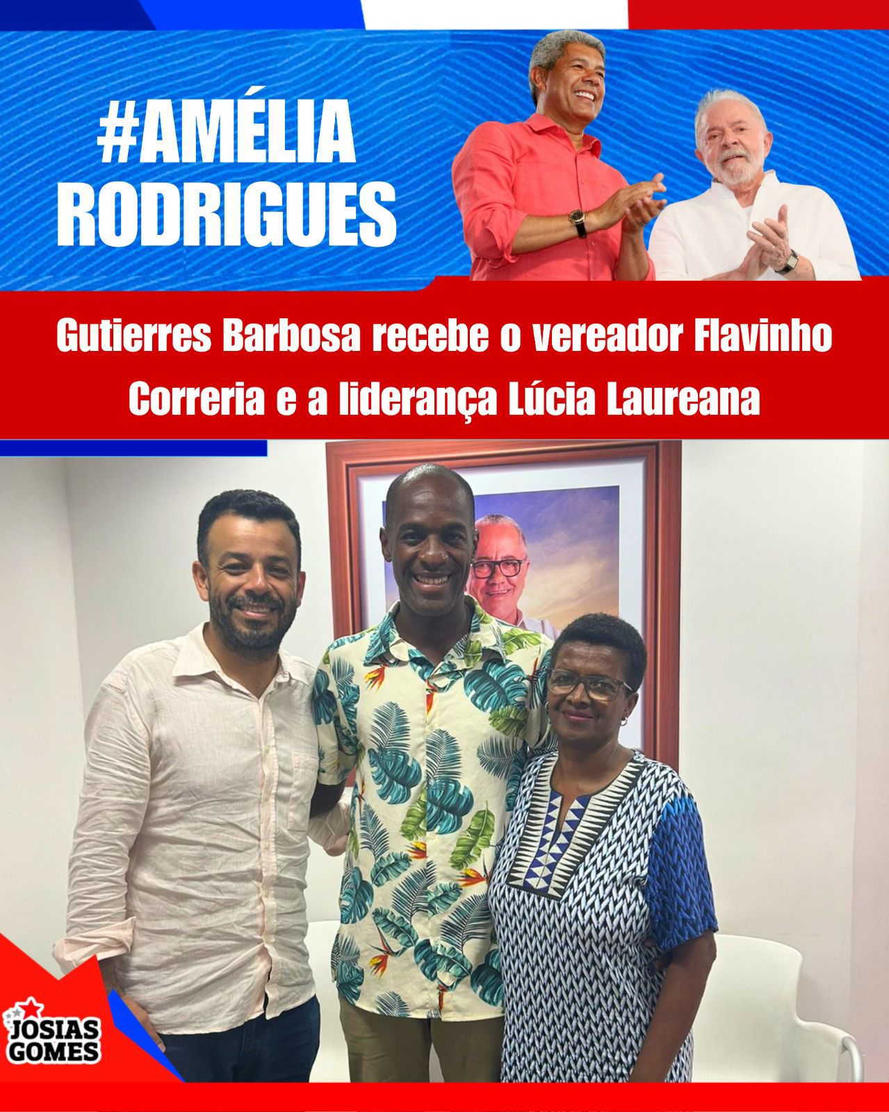 O Vereador Flavinho Correria E Luciana Laureana Apresentam Demandas Da Saúde E Agricultura Familiar Para Amélia Rodrigues