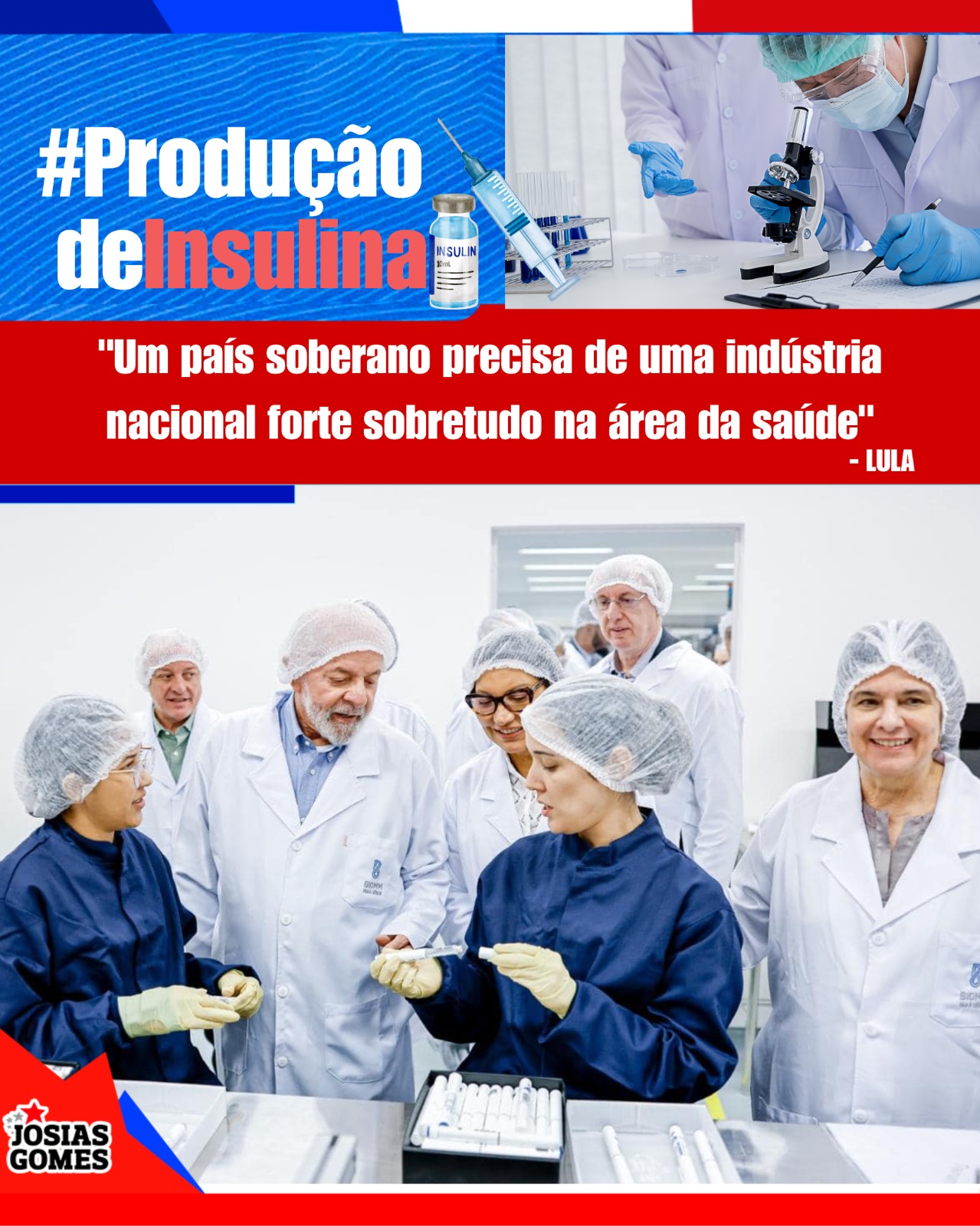 Com Lula Presidente Brasil Volta A Produzir Insulina
