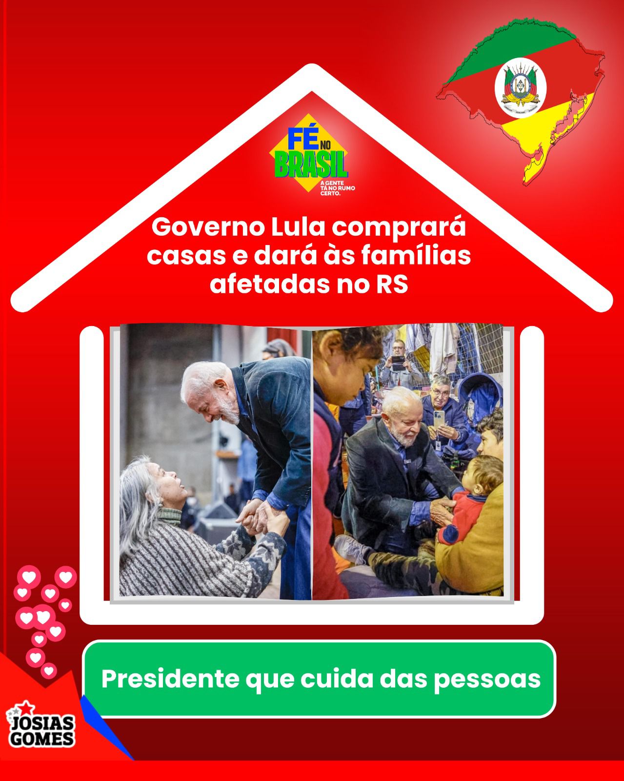 Presidente Lula Se Compromete A Garantir Moradia Para Quem Perdeu Casa No Rio Grande Do Sul