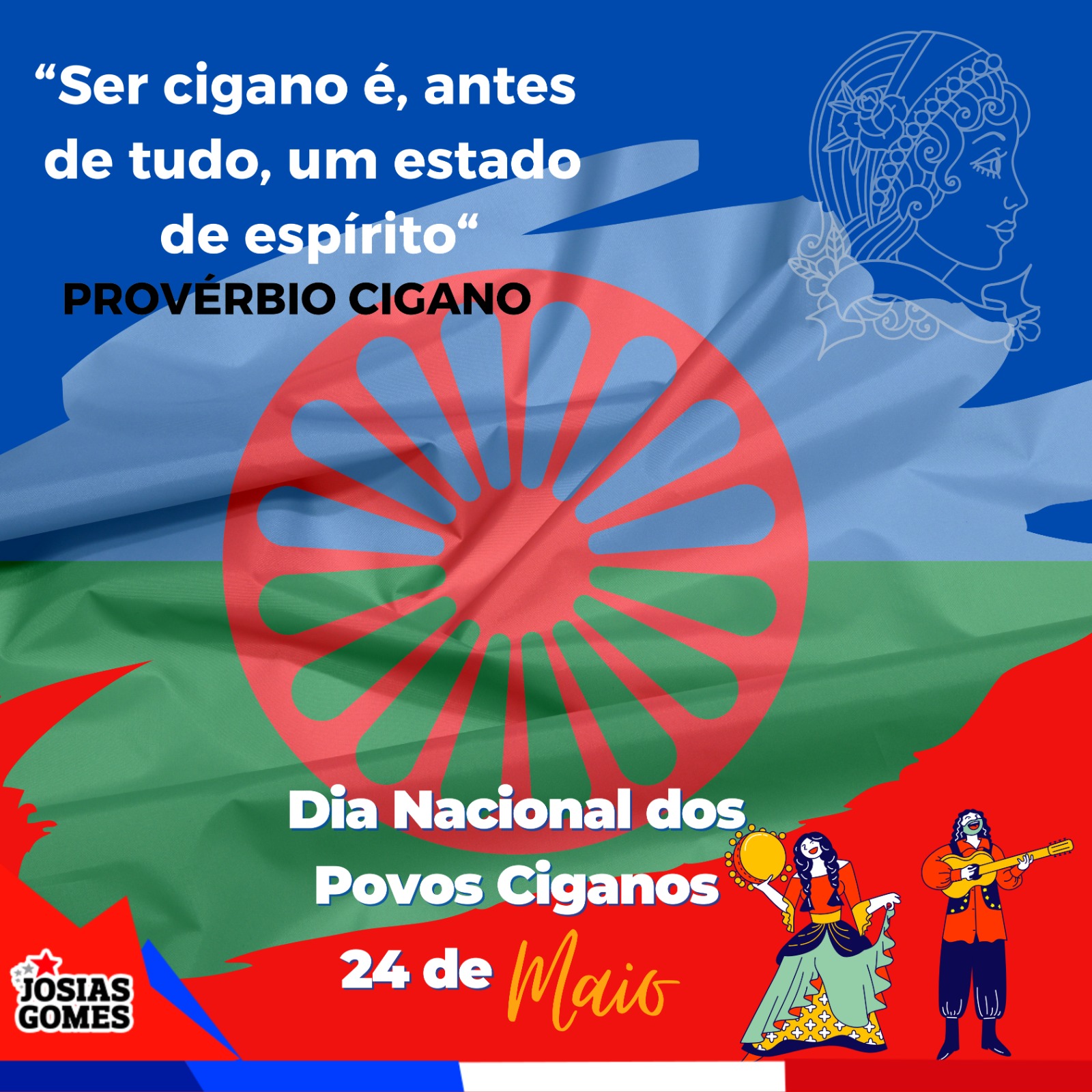24 De Maio – Dia Nacional Dos Povos Ciganos