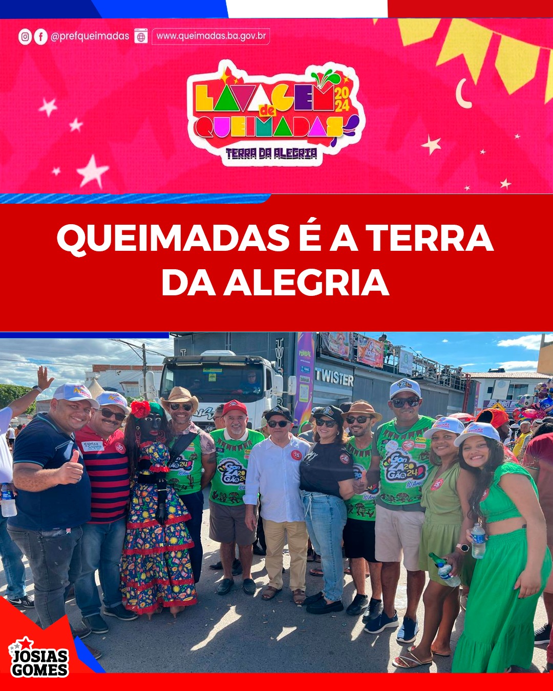 Alegria, Alegria! Celebramos A 54ª Lavagem De Queimadas