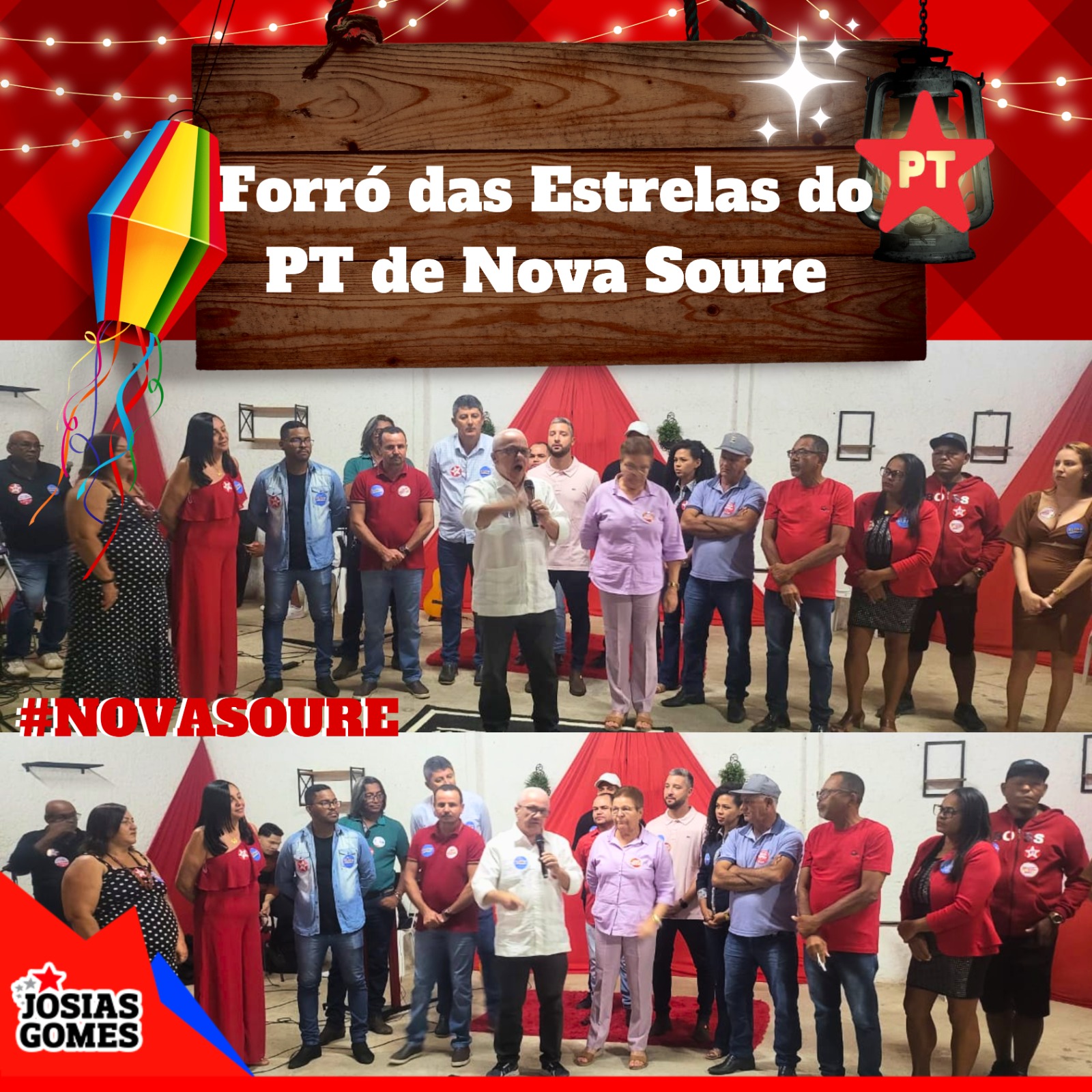 Forró Das Estrelas Do PT De Nova Soure Foi Um Sucesso Absoluto!