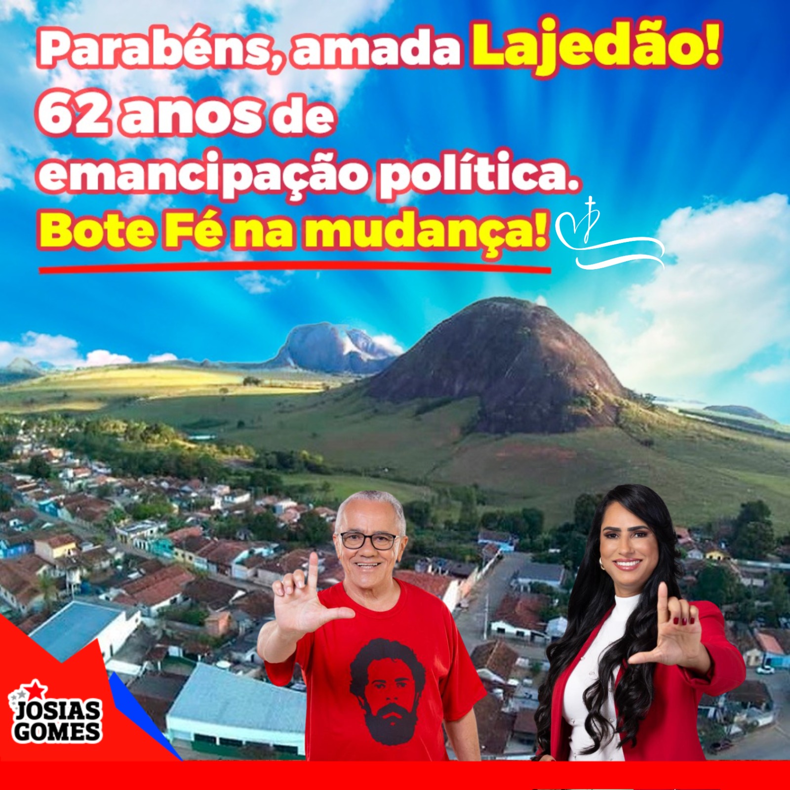 Parabéns, Lajedão! 62 Anos De Emancipação Política!