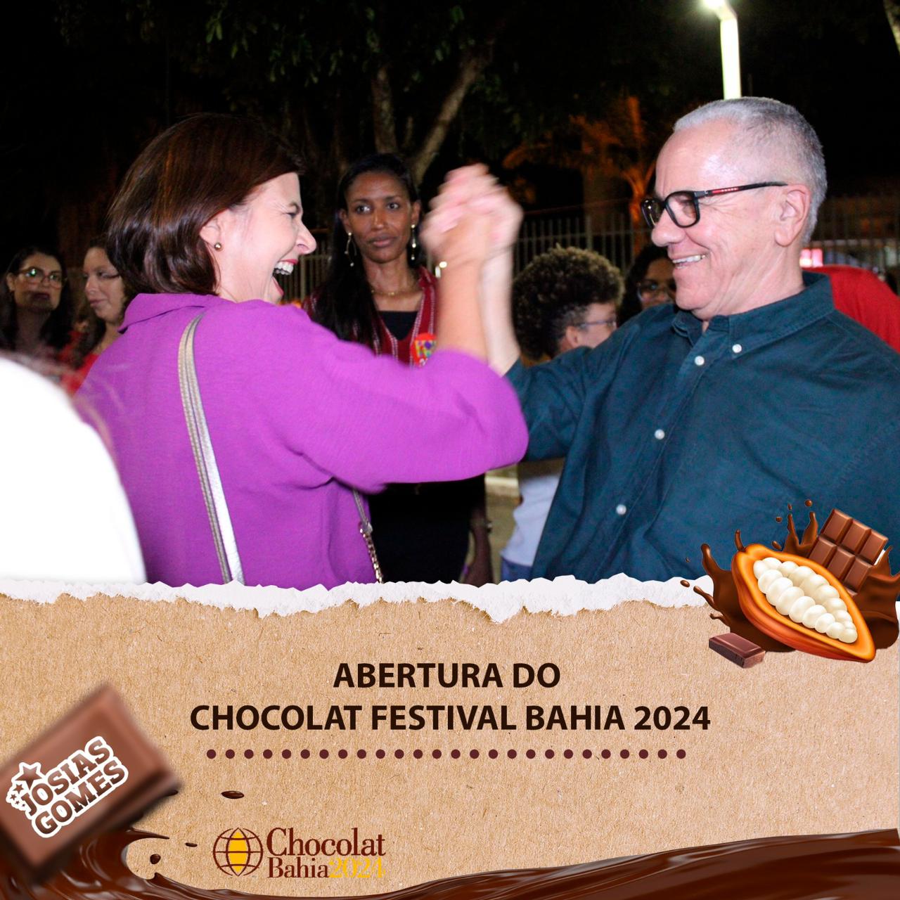 Abertura Do Chocolat Festival Bahia Que Acontece Em Ilhéus. O Festival Com Sabor Do Chocolate Produzido Pela Agricultura Familiar