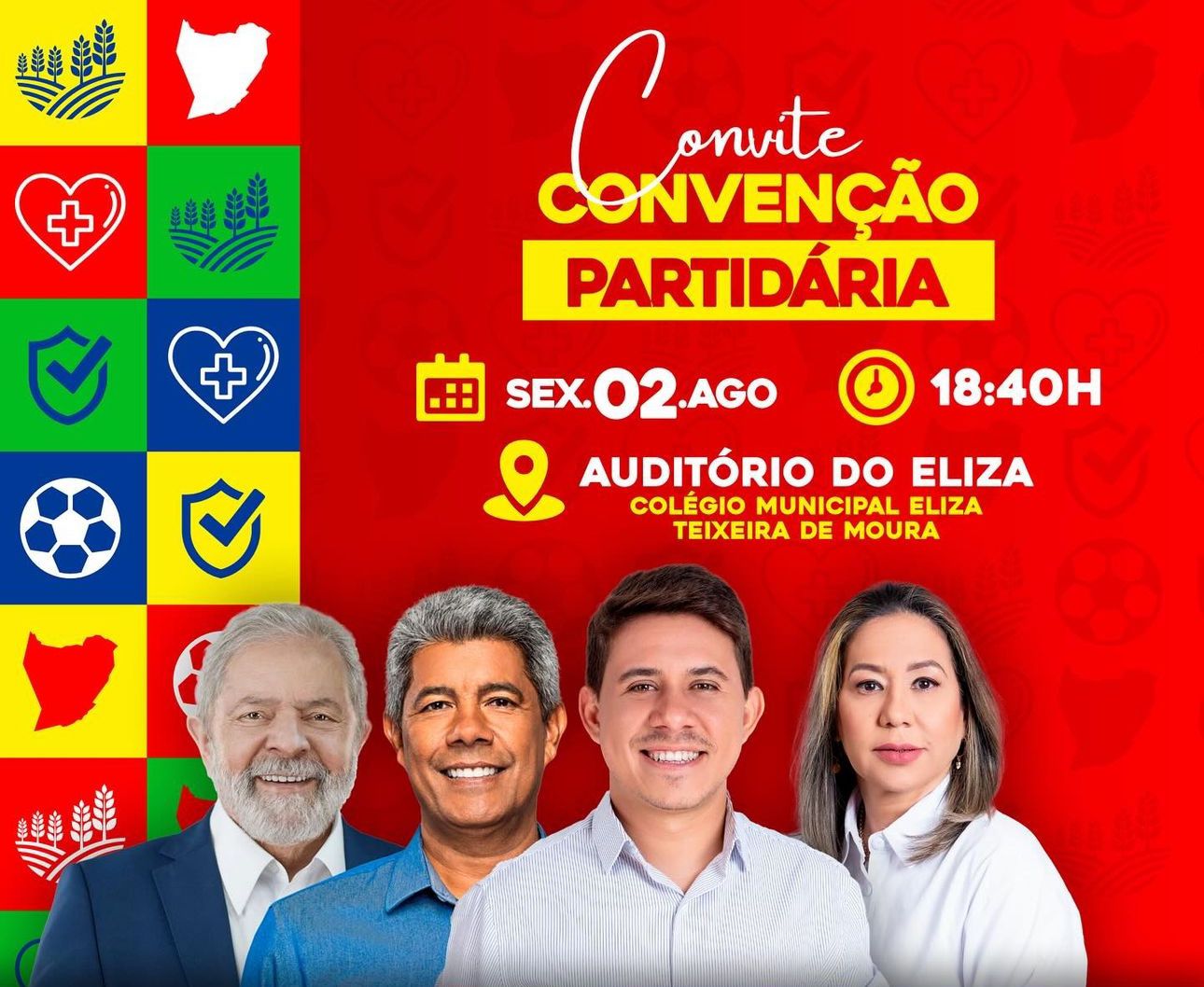 Convenção De Palmas De Monte Alto: Queremos João Pedro Prefeito E Adenúsia Vice