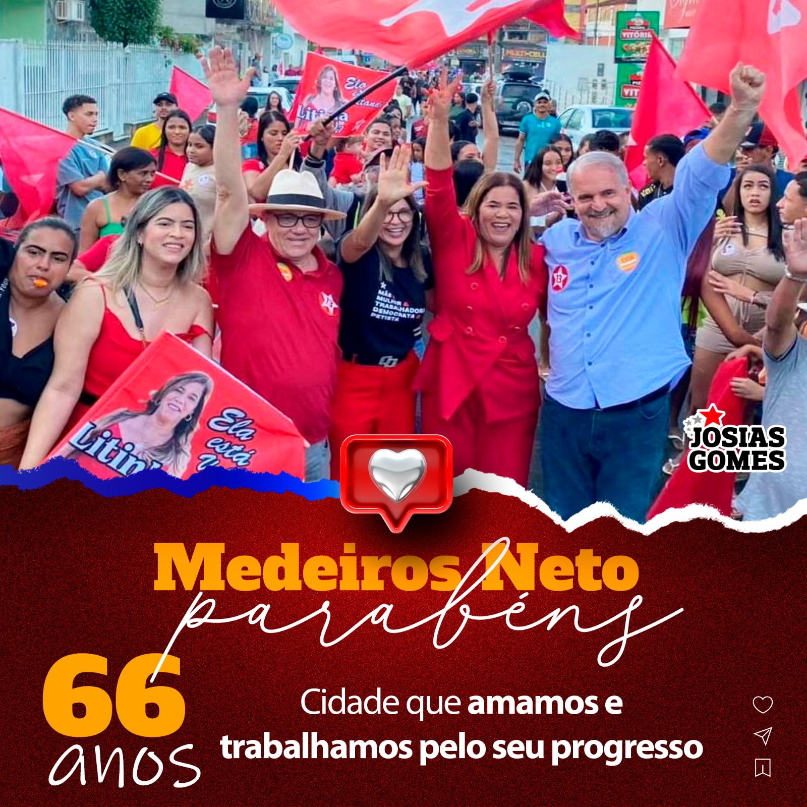 Parabéns, Medeiros Neto! 66 Anos De Emancipação Política