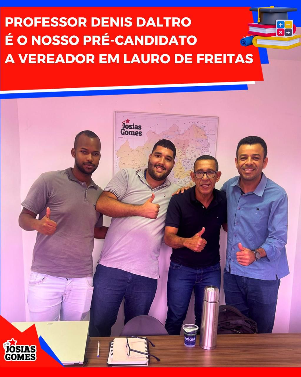 Lauro De Freitas Merece Um Vereador Com A Experiência Do Professor Denis!