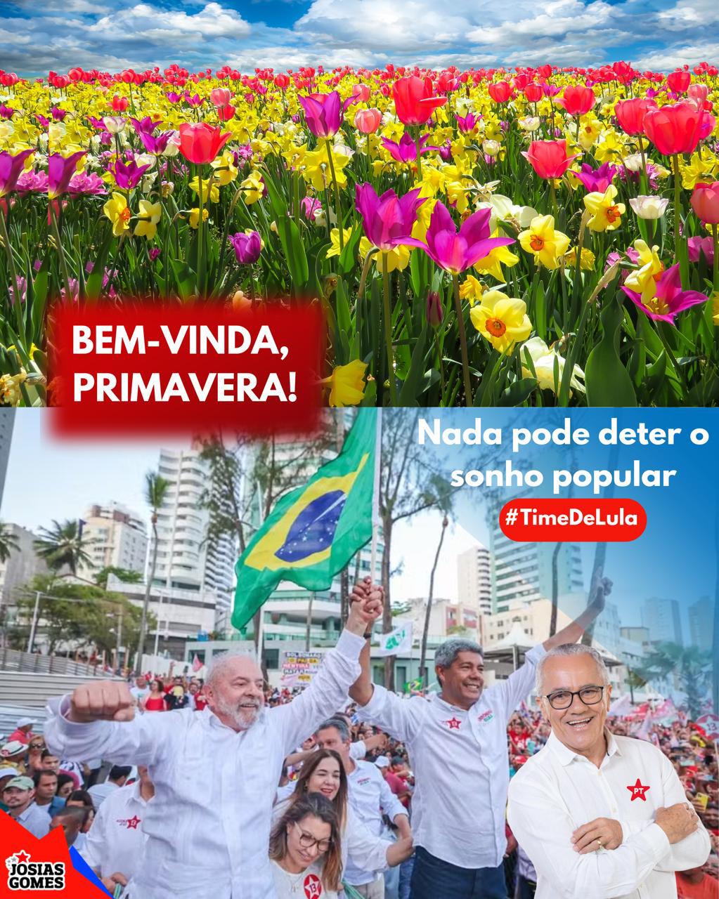 Bem-vinda, Primavera. Vamos Em Busca Dos Nossos Sonhos