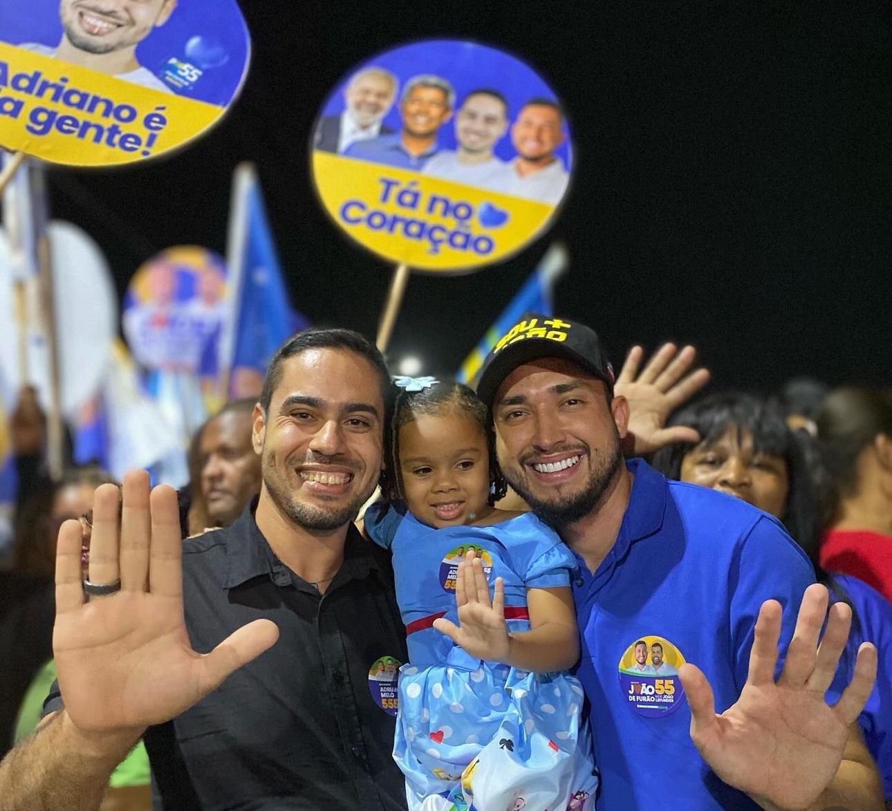 Vote Adriano Melo, 55555. Vamos Juntos Por Conceição Da Feira