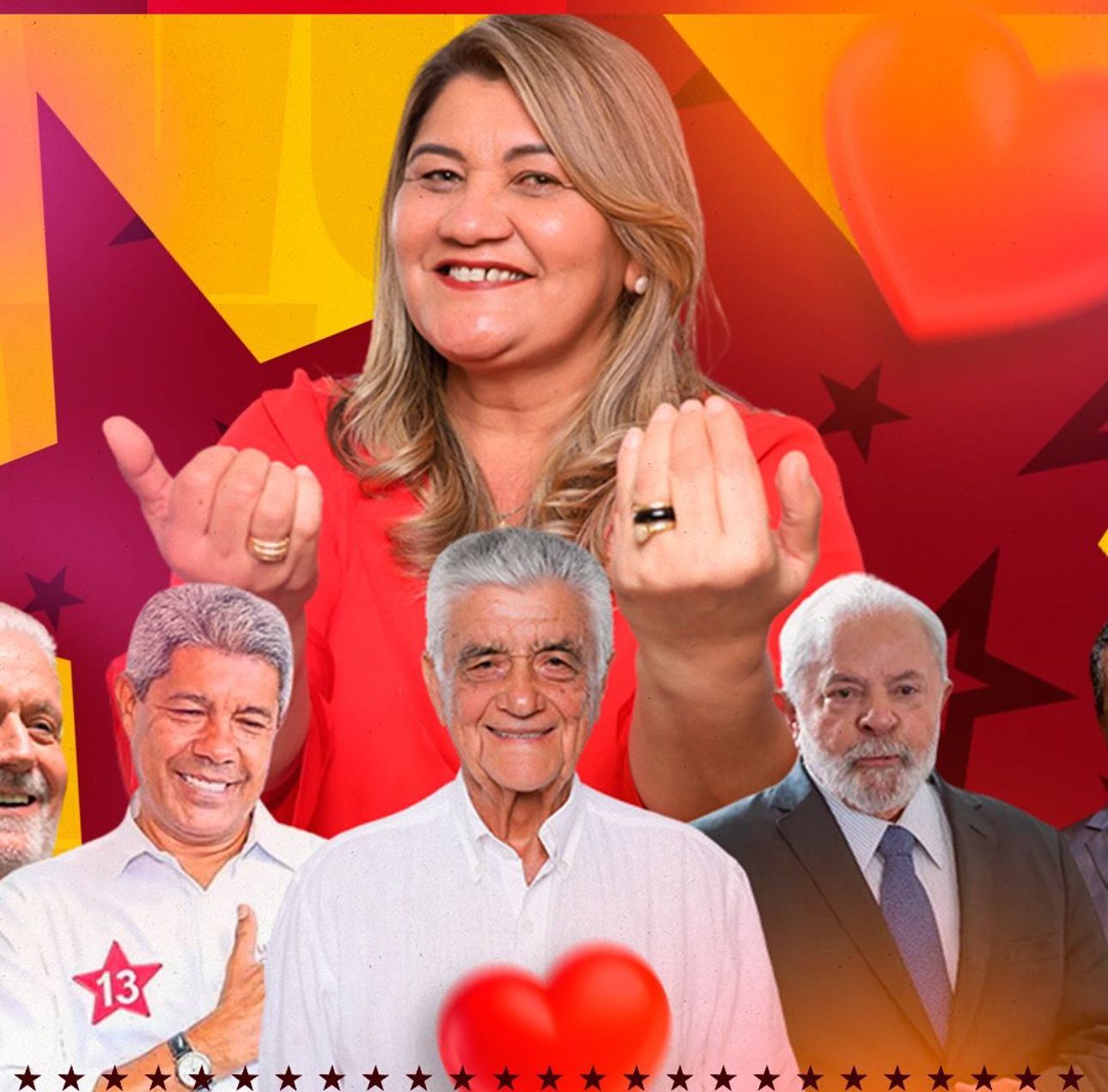 João Dourado Vota Rita De Dr. Celso 13. É O Time De Lula Pra Mudar A Cidade