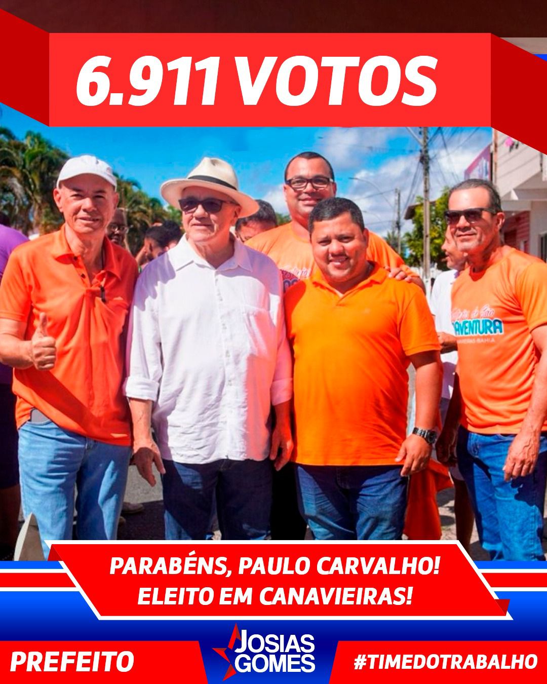 Canavieiras Escolheu Avançar: Paulo Carvalho Prefeito!