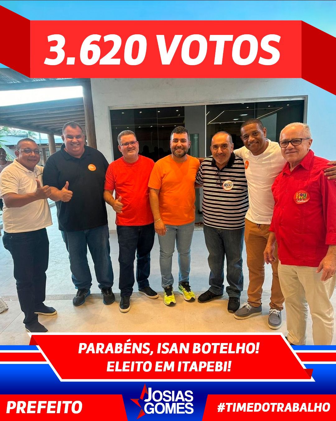 Itapebi Em Boas Mãos Com Isan Botelho Prefeito!