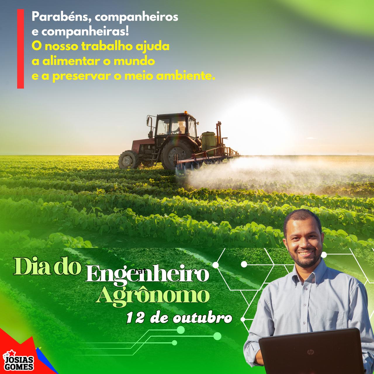 Parabéns, Engenheiros Agrônomos Do Brasil, Força Que Impulsiona O País