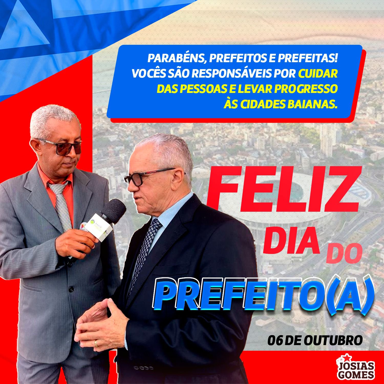 Parabéns, Prefeitos (as)!