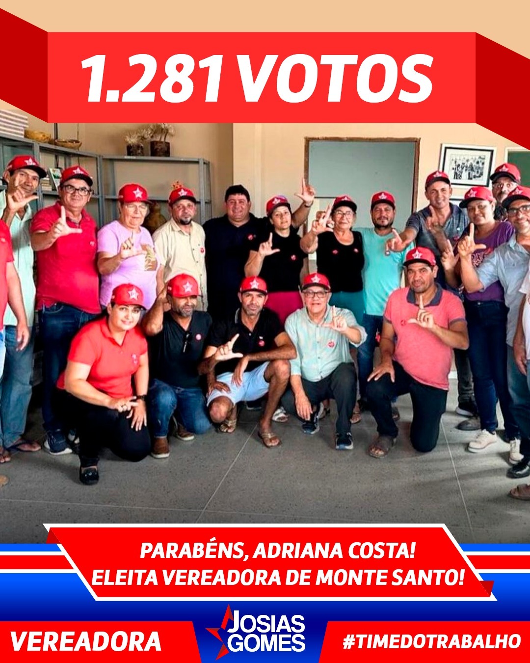 Obrigado, Monte Santo! Adriana Costa Foi Eleita Vereadora Com 1.281 Votos