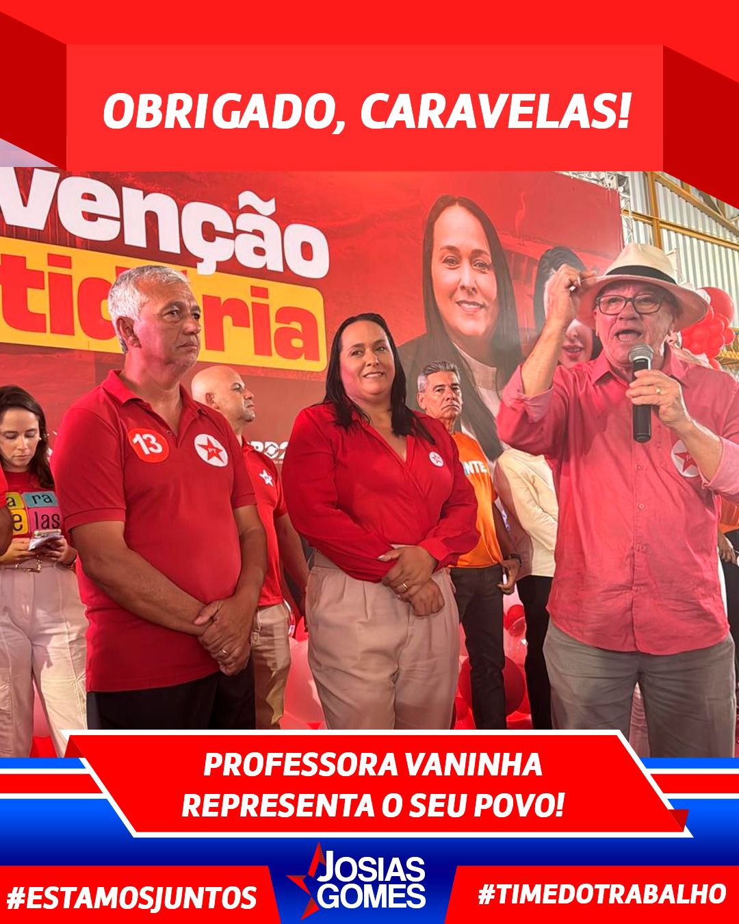 Povo Querido De Caravelas, A Luta Continua Com Silvio, Vaninha E Raquel.