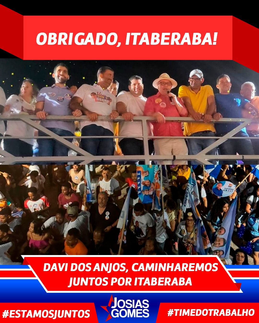 Davi Do Anjos Nasceu Para Brilhar. Estamos Juntos Por Itaberaba, O Sonho Tem Que Continuar!