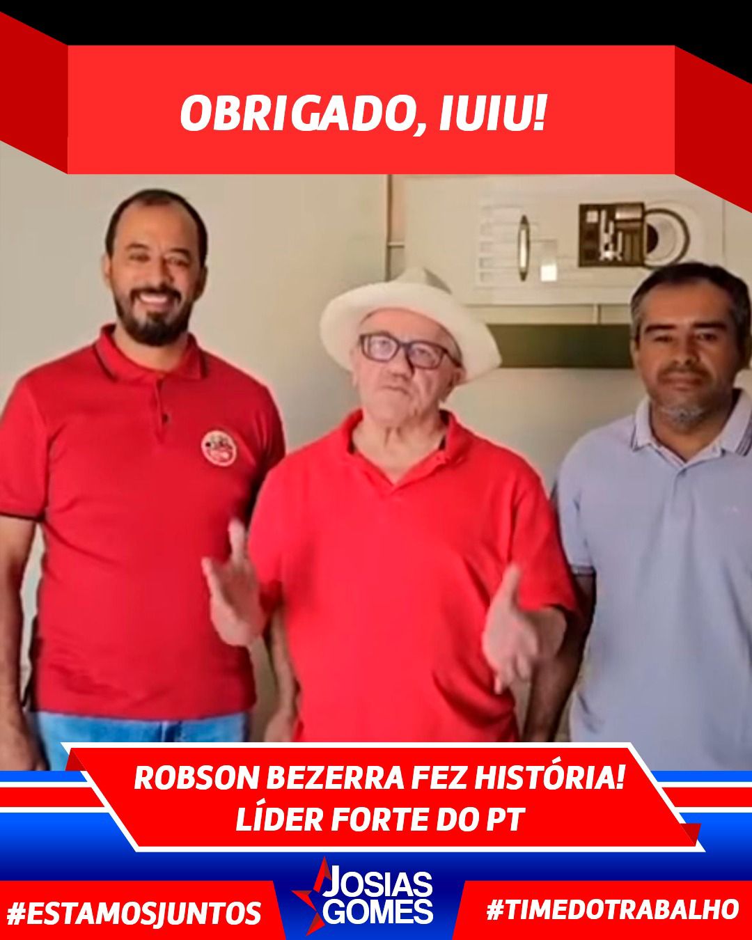 Robson Bezerra é O Grande Líder Petista Em Iuiu