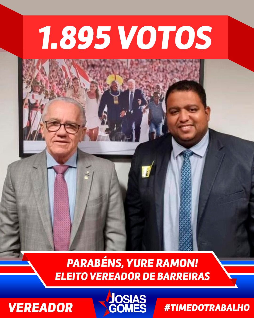 O Povo De Barreiras Fez Bonito E Reelegeu Yure Ramon Com 1.895 Votos