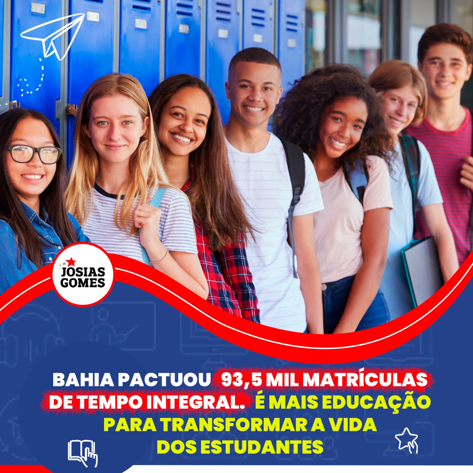 Governo Lula Investe No Programa Escola Em Tempo Integral E Beneficia Estudantes Baianos!