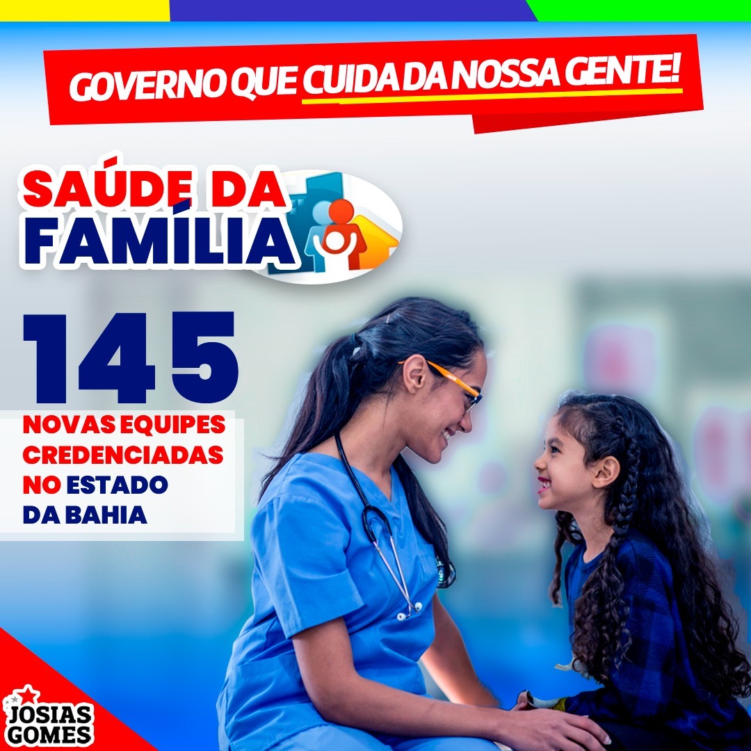 Mais Saúde: Governo Lula Credencia 145 Novas Equipes De Saúde Da Família Na Bahia