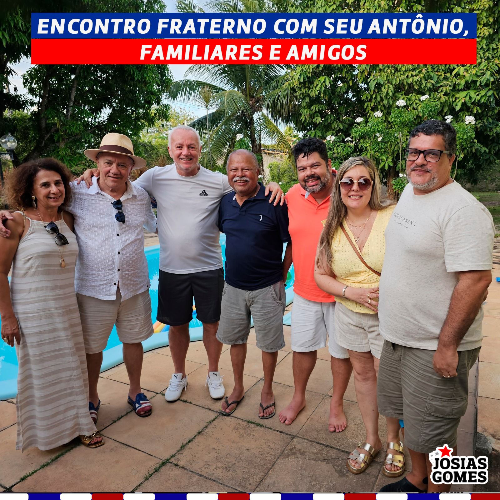 Encontro Fraterno Com Seu Antônio, Familiares E Amigos