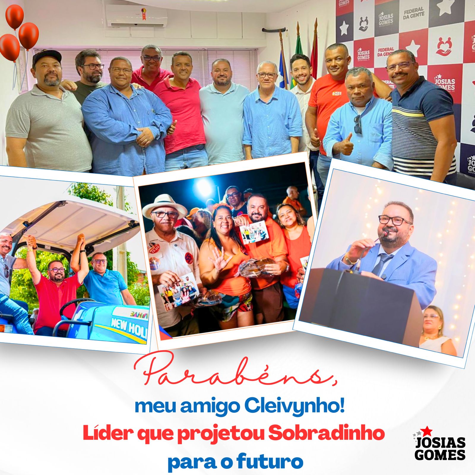 Parabéns, Prefeito Cleivynho!