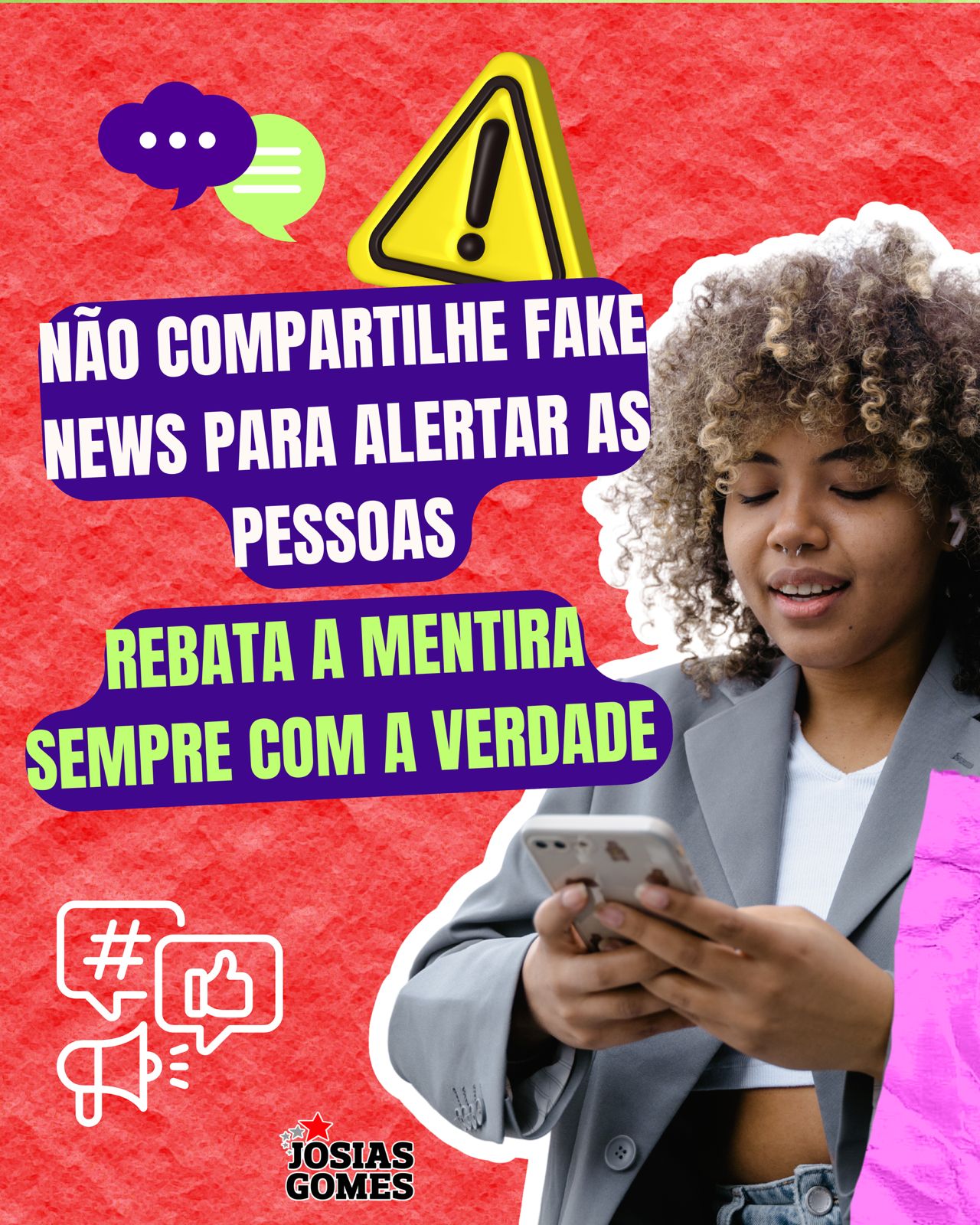 Vamos Combater Fake News Com A Verdade!