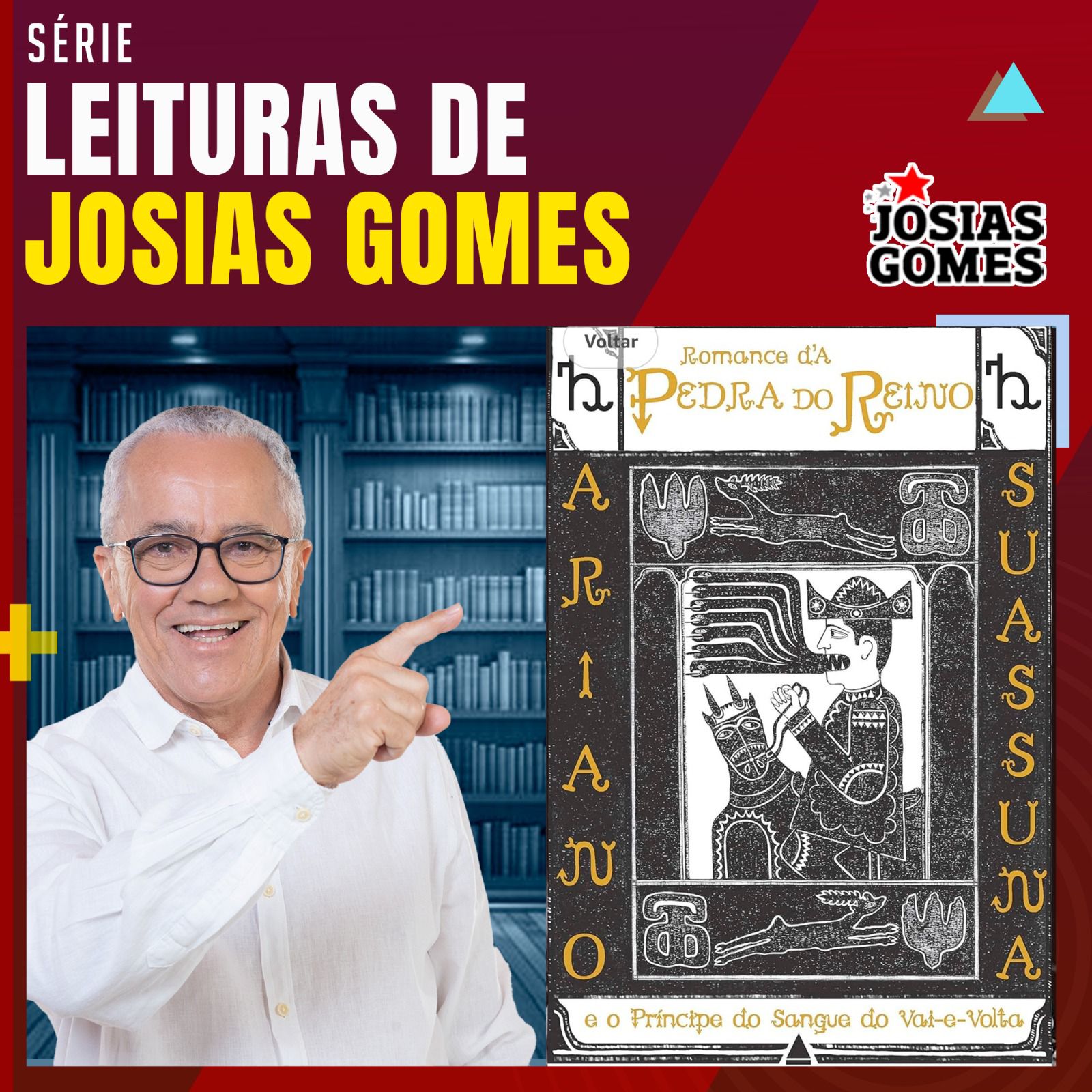 Leituras De Josias Gomes: Pedra Do Reino De Ariano Suassuna