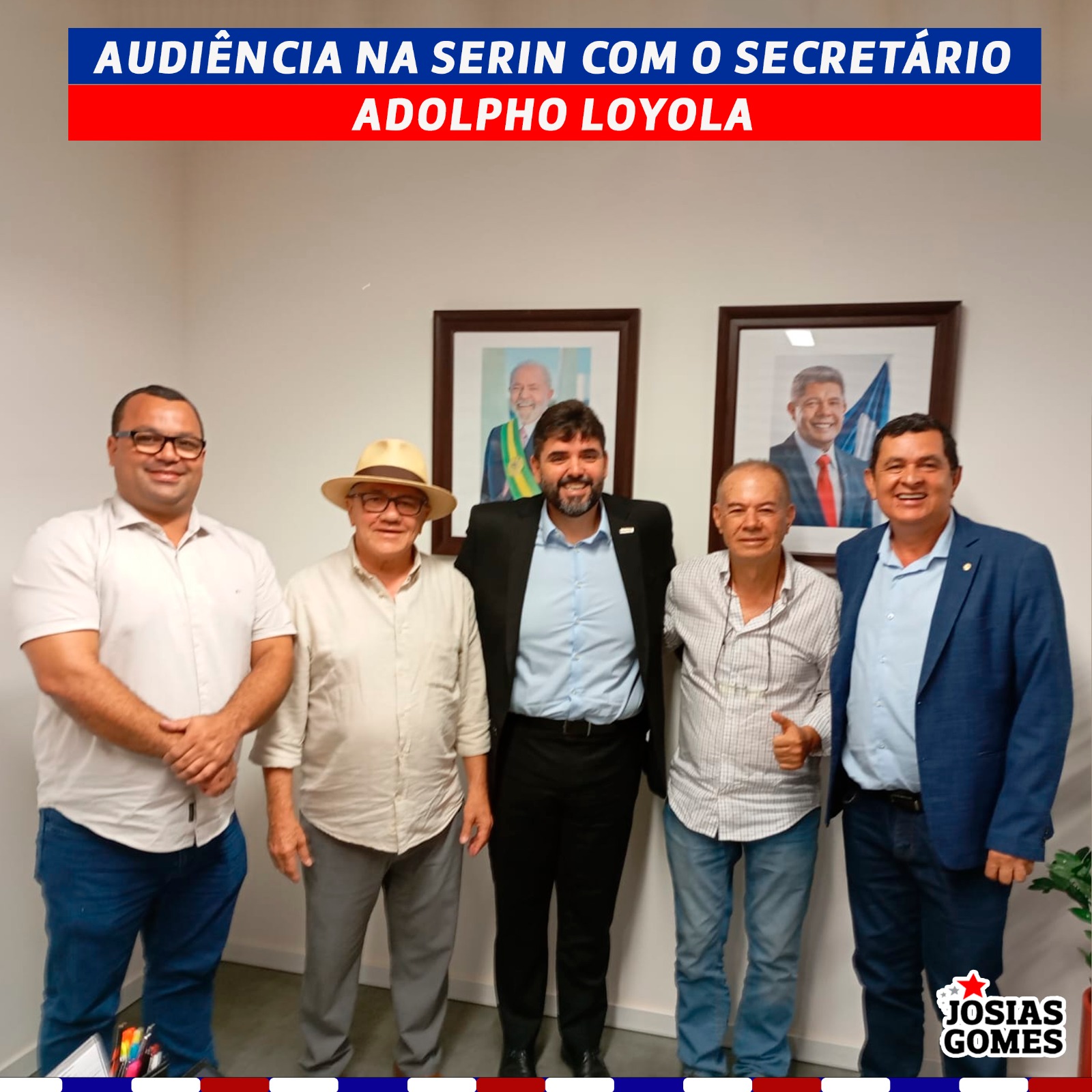 Reunião Na Serin Com O Secretário Adolpho Loyola. Vamos Juntos Por Canavieiras!