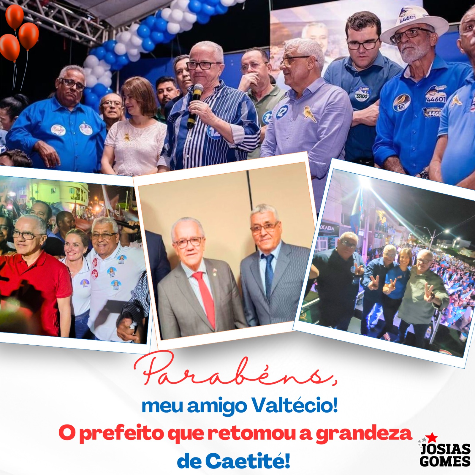 Parabéns, Prefeito Valtécio Aguiar!