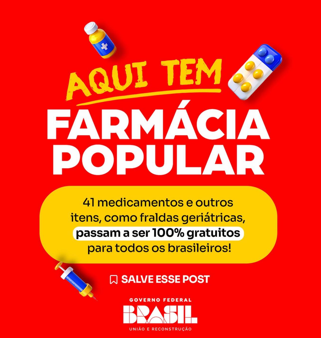 Farmácia Popular Chegará Em Novas 444 Cidades E Tem Medicamentos Gratuitos