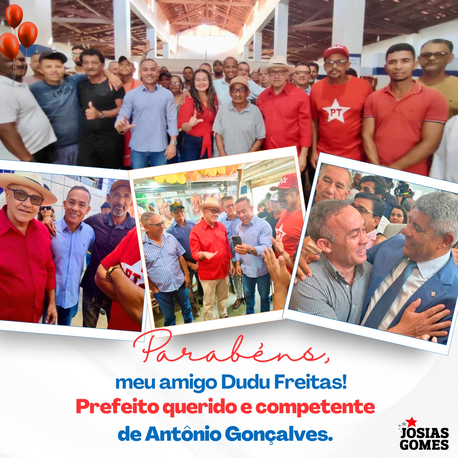 Parabéns, Prefeito Dudu Freitas!