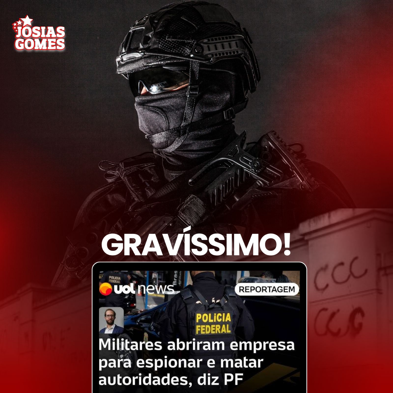 Polícia Federal Deflagrou Operação Contra Um Grupo De Extermínio Denominado Comando C4! Sem Anistia