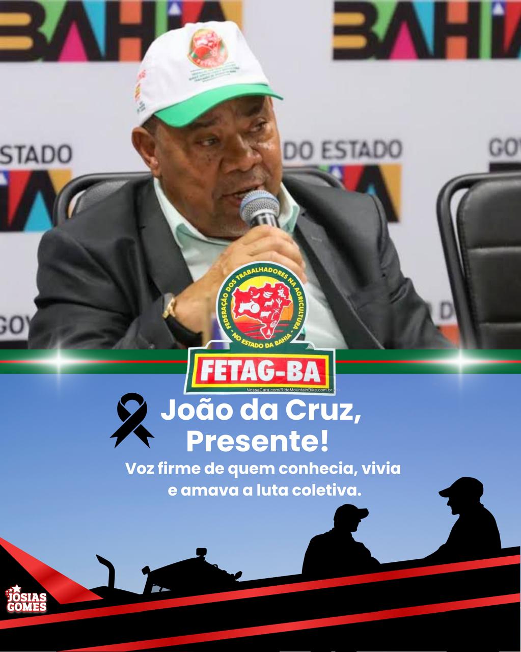 João Da Cruz, Presente! Voz Firme De Quem Conhecia, Vivia E Amava A Luta Coletiva