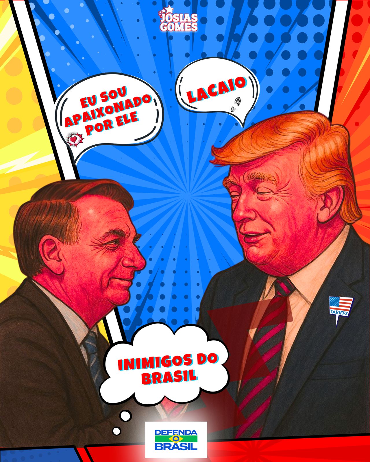 Bolsonaro: Apaixonado Por Trump, Traição Ao Brasil. Sem Anistia!